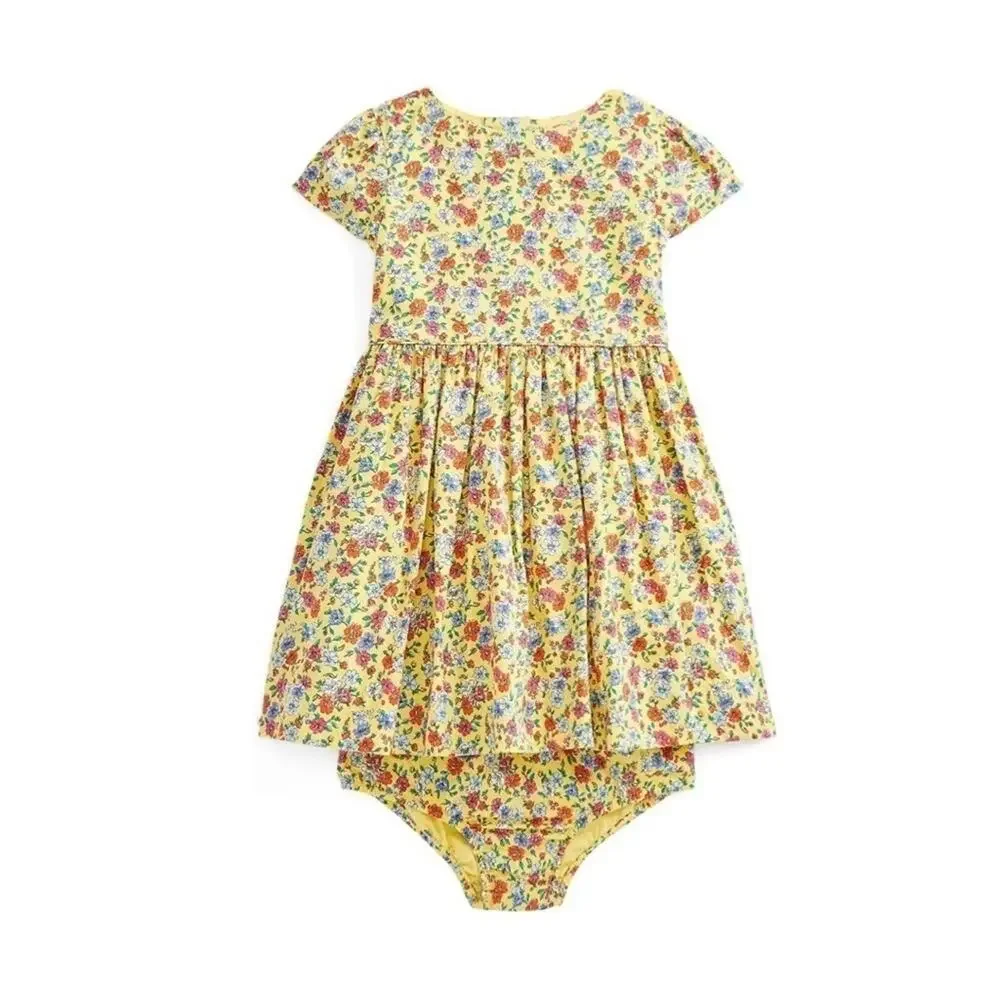 Ralph Lauren Floral Poplin Dress and Bloomers